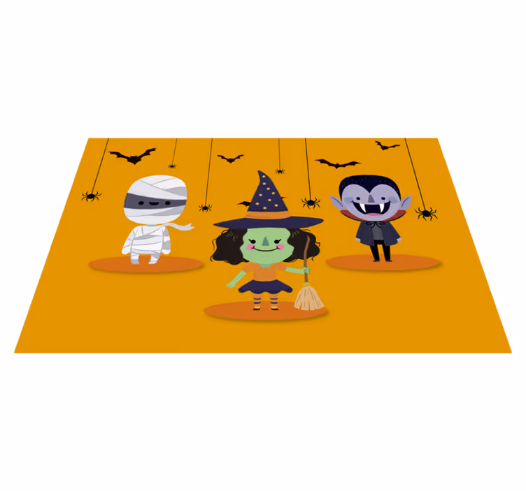 Sretna vještica mumija i vampiri - TenStickers