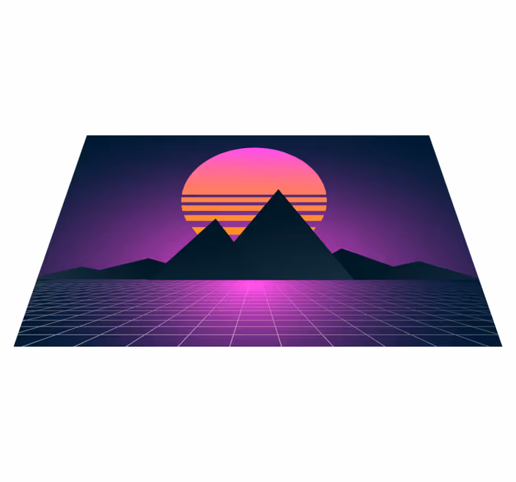 Vintage i retro sunčane posteljine iz 70-ih - TenStickers