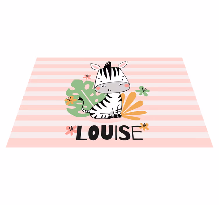 Zebra personalizirani podmetači - TenStickers