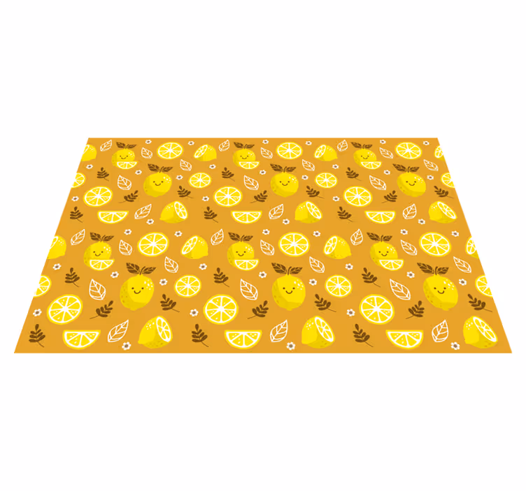 Nasmijani limunski podmetači - TenStickers