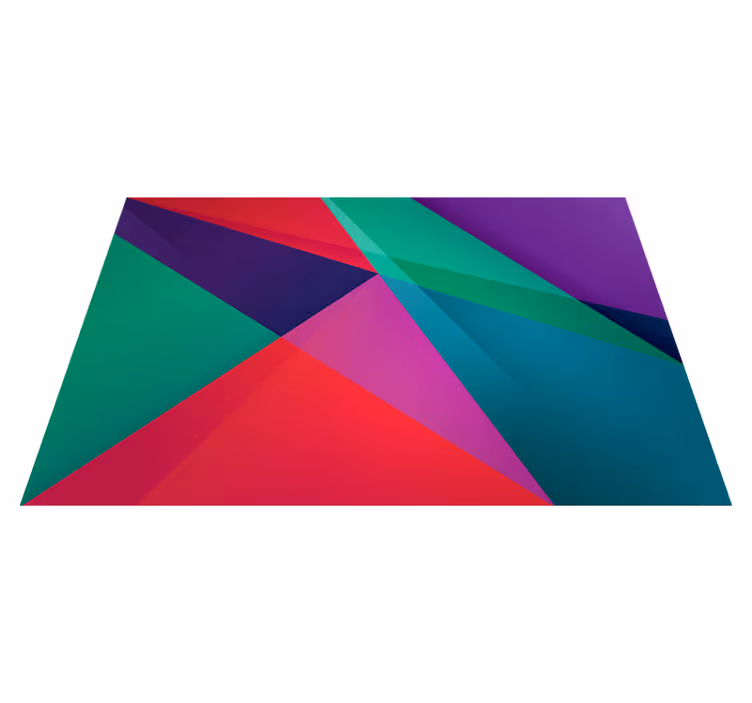 Podmetač moderan geometrijski šareni dizajn - TenStickers