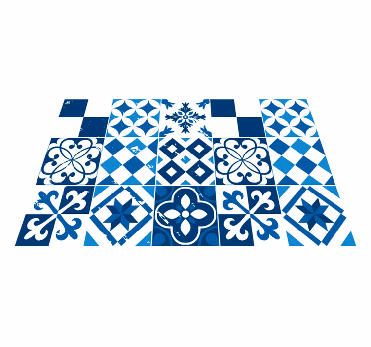 Podmetač tekstura s geometrijskim uzorcima - TenStickers
