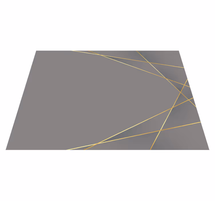Sivi ton geometrijski oblici elegantni podmetači - TenStickers