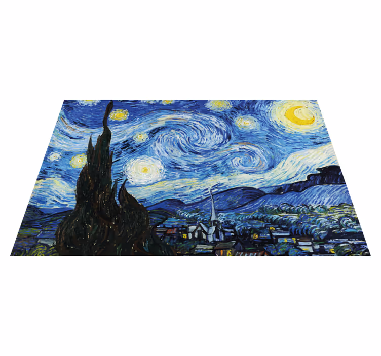 Originalni podmetači za zvjezdanu noć van gogha - TenStickers
