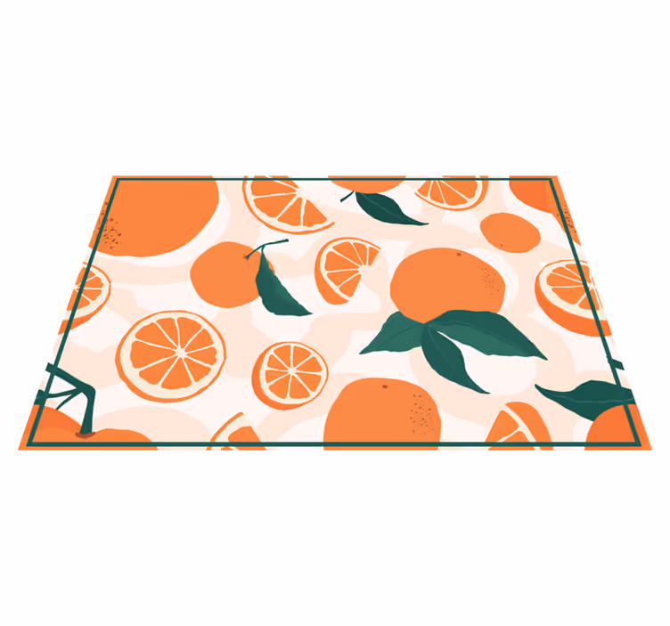 Podmetač izvornik s motivom citrusa - TenStickers