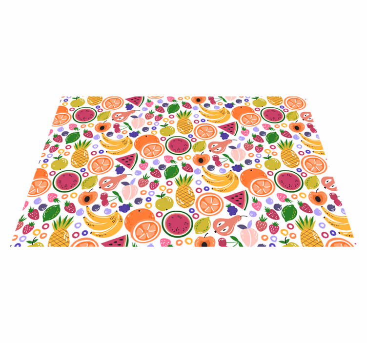 Različito voće moderni podmetači - TenStickers
