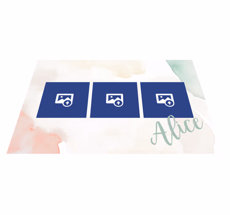 Slikati i imenovati personalizirane podmetače - TenStickers
