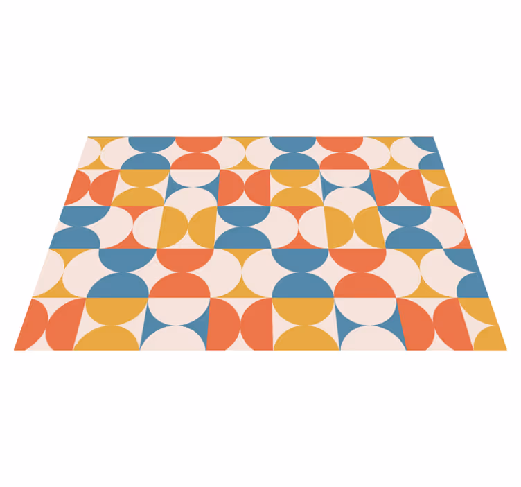 Podmetač moderan geometrijski šareni krugovi - TenStickers