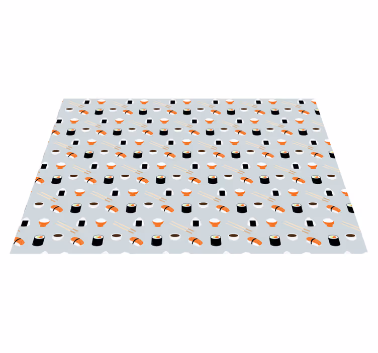 Podmetač izvornik s uzorkom sushija - TenStickers