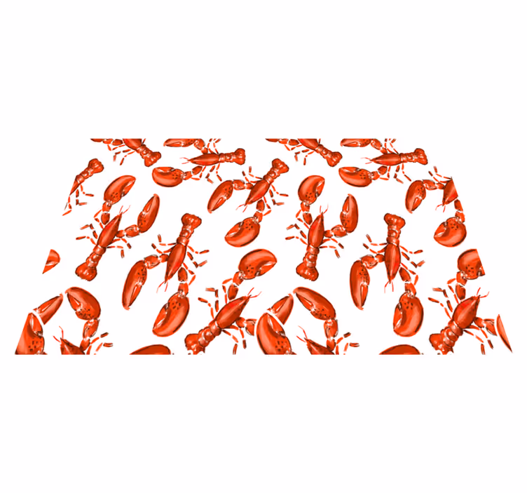 Podmetač izvornik s uzorkom jastoga - TenStickers