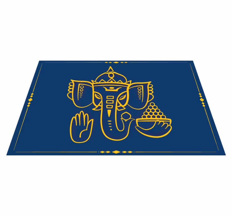 Podmetač izvornik s tradicionalnim ganesha motivom - TenStickers