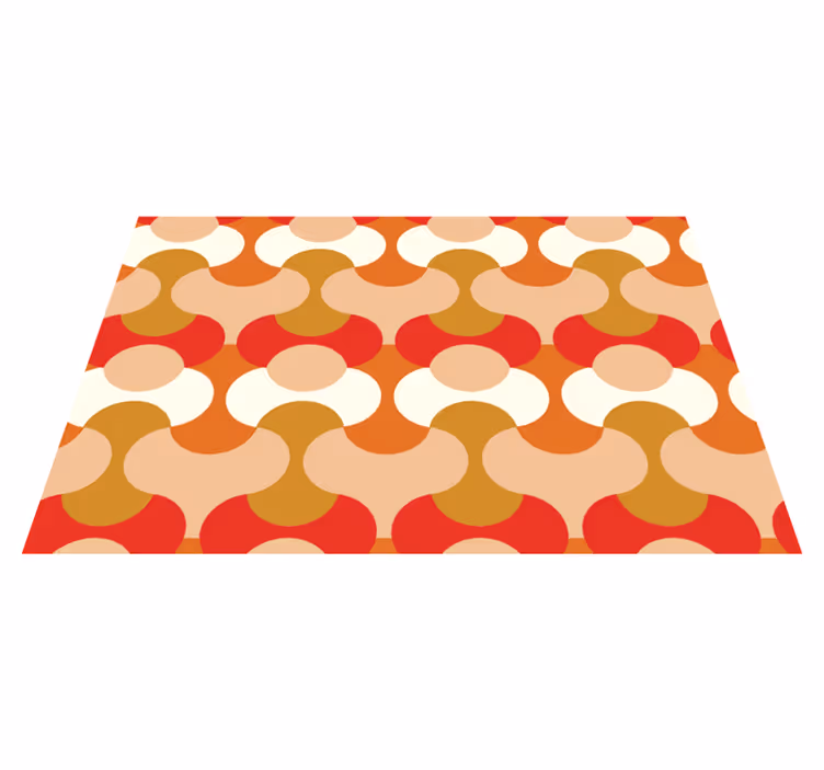 Podmetač moderan s vibrantnim geometrijskim motivima - TenStickers