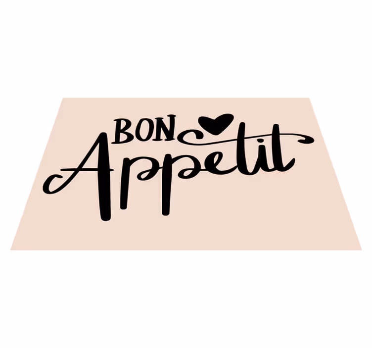 Podmetač citati bon appetit citat - TenStickers