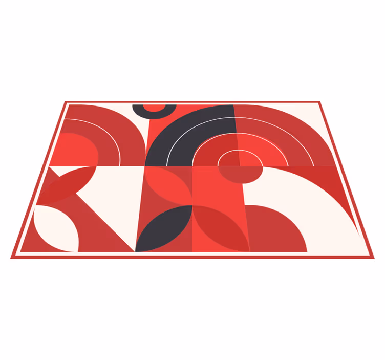 Podmetač moderan s vibrantnim geometrijskim oblicima - TenStickers