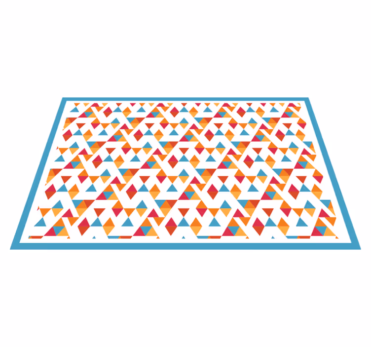 Podmetač izvornik vibrantni geometrijski uzorak - TenStickers