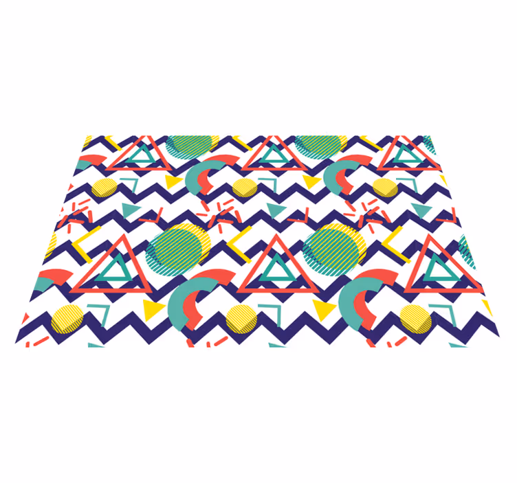 Podmetač moderan dizajn uzorka geometrije - TenStickers