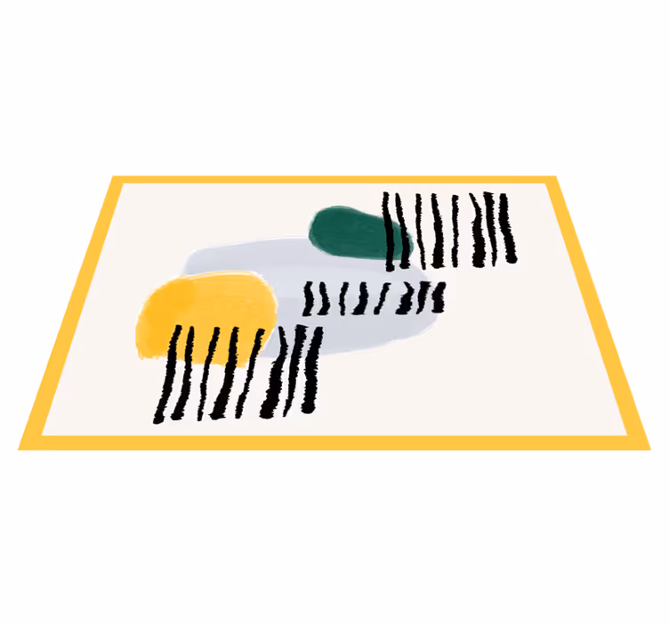 Podmetač moderan živahni geometrijski oblici - TenStickers