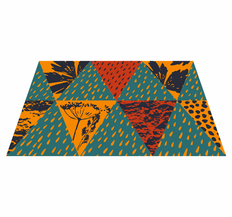 Podmetač izvornik s odvažnim geometrijskim uzorkom - TenStickers