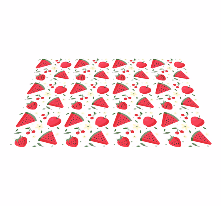Podmetač djeca uzorak voćnih kriški - TenStickers