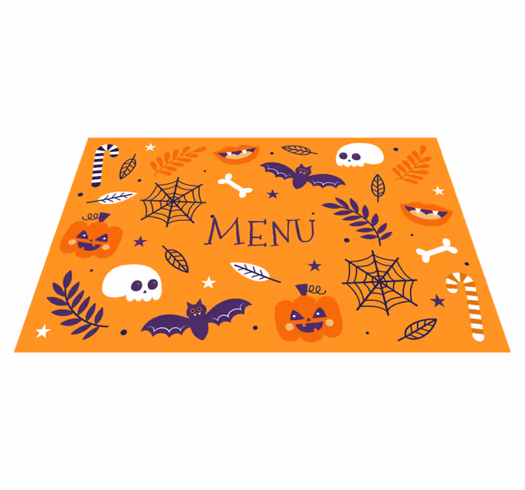 Posteljina za spooky halloween ugođaj - TenStickers