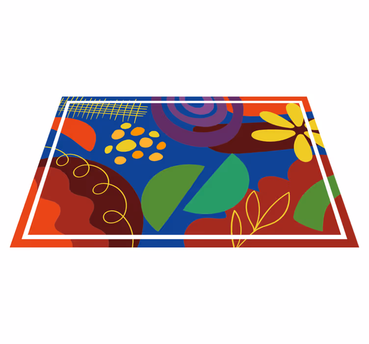 Podmetač izvornik s upečatljivim geometrijskim motivima - TenStickers