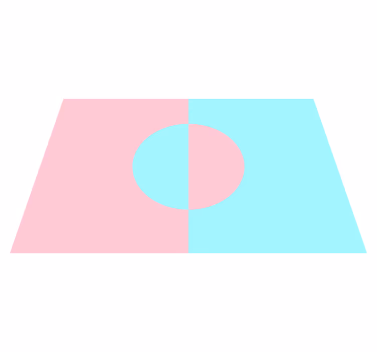 Podmetač moderan minimalistički aranžman posuda - TenStickers