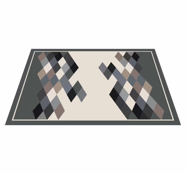 Podmetač moderan površina geometrijskog uzorka - TenStickers