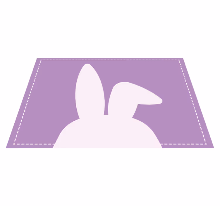 Podmetač djeca u obliku zečjih ušiju - TenStickers