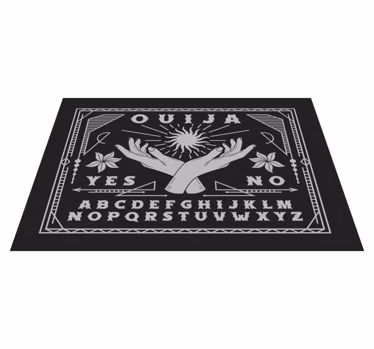 Podmetač citati s rukama ouija ploče - TenStickers