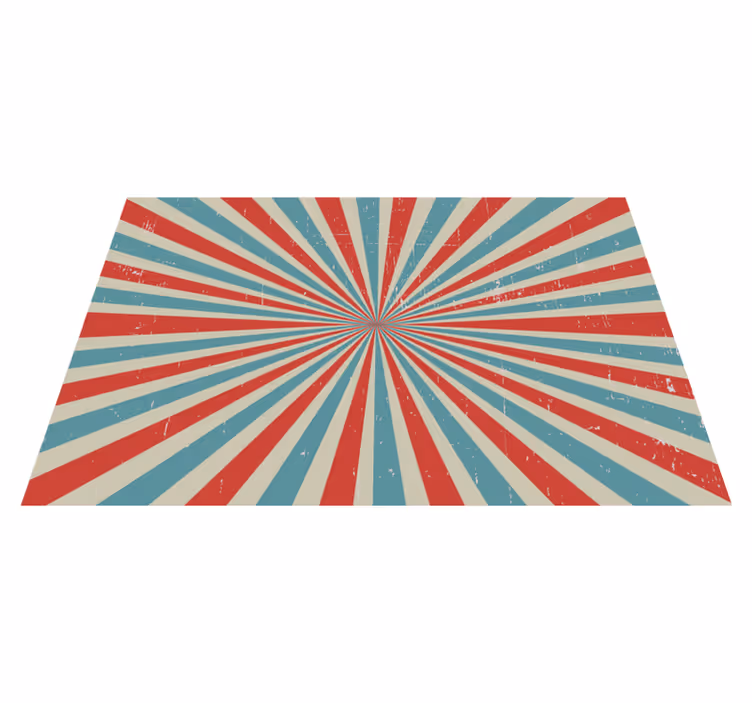 Podmetač izvornik s odvažnim spiralnim uzorkom - TenStickers