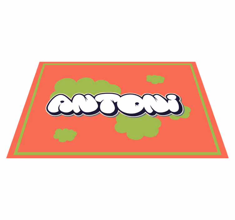 Podmetač s imenom personalizirano zabavno ime - TenStickers