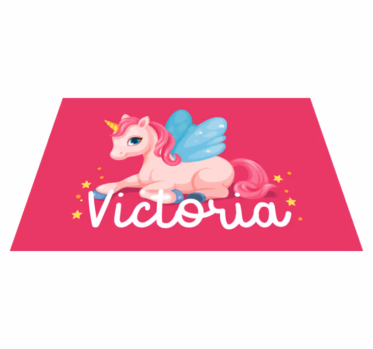 Podmetač djeca s ilustracijom šarenog jednoroga - TenStickers