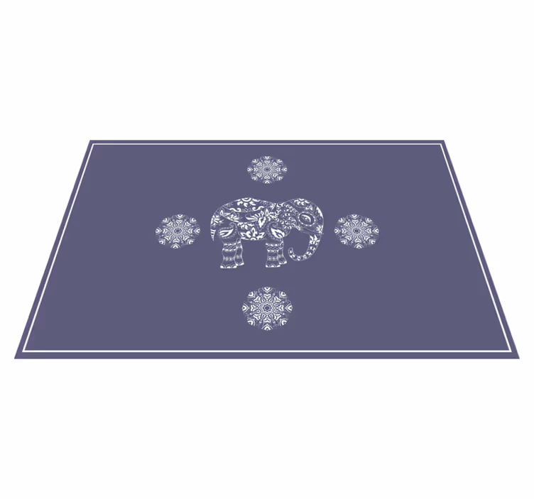 Podmetač izvornik s motivom slona - TenStickers