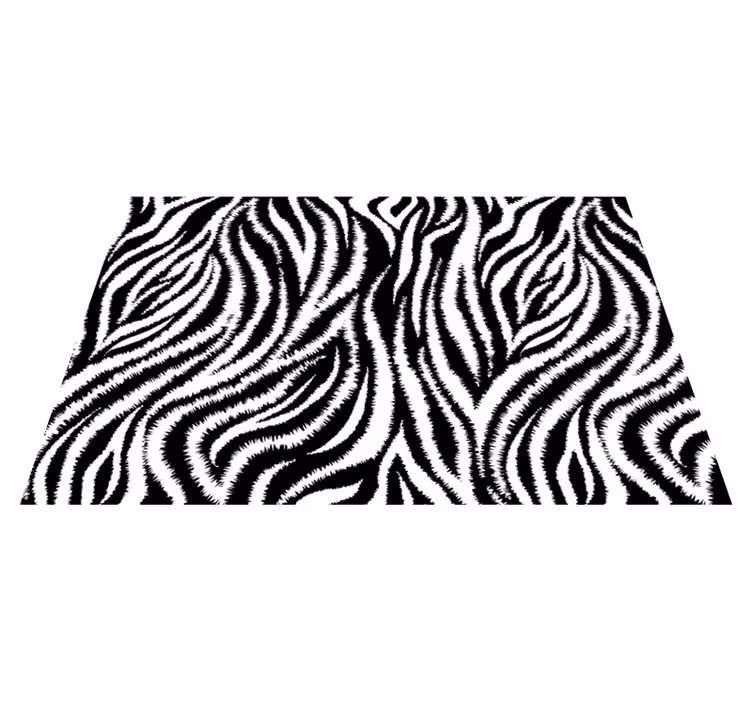 Podmetač tekstura zebra uzorak - TenStickers