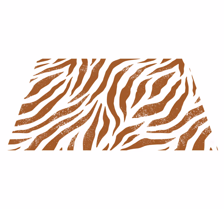 Podmetač tekstura s uzorkom zebre za stolove - TenStickers