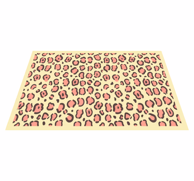 Podmetač tekstura s uzorkom leoparda - TenStickers