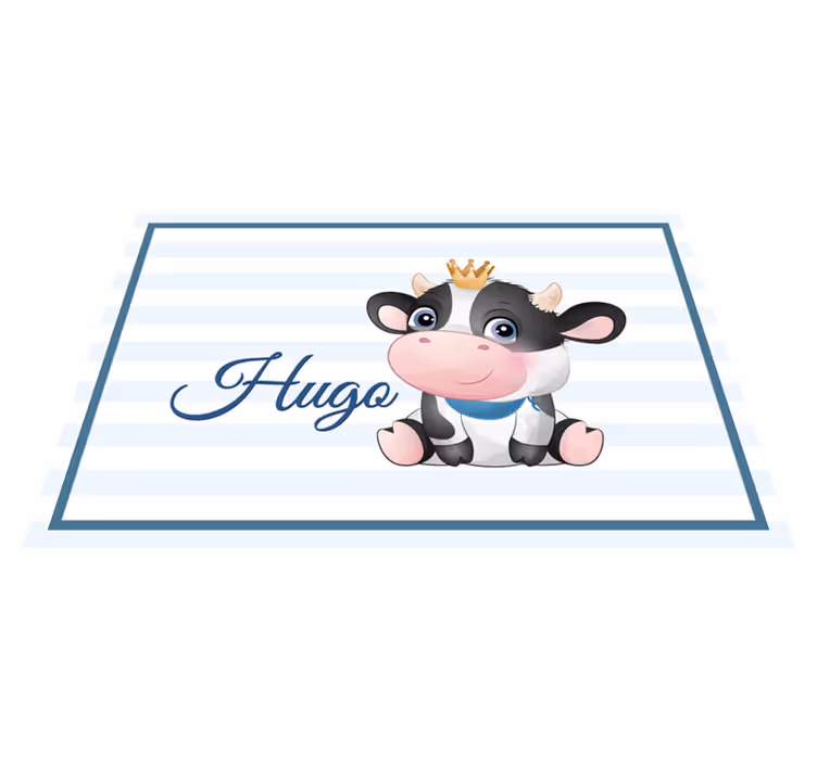 Podmetač djeca s ilustracijom krave - TenStickers