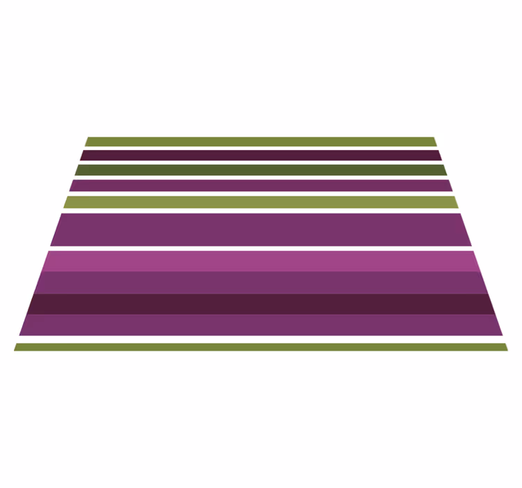 Podmetač tekstura s odvažnim horizontalnim prugama - TenStickers