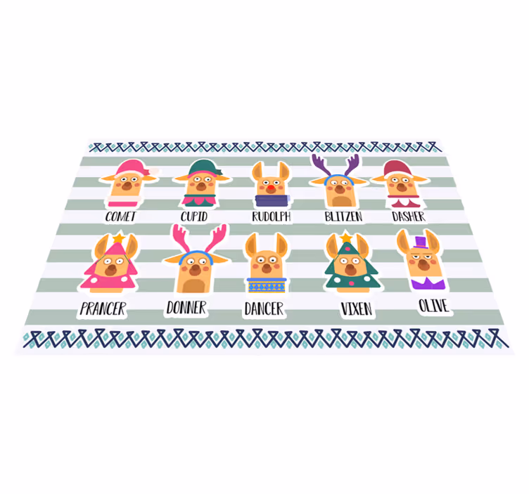Podmetač izvornik kolekcija likova irvasa - TenStickers
