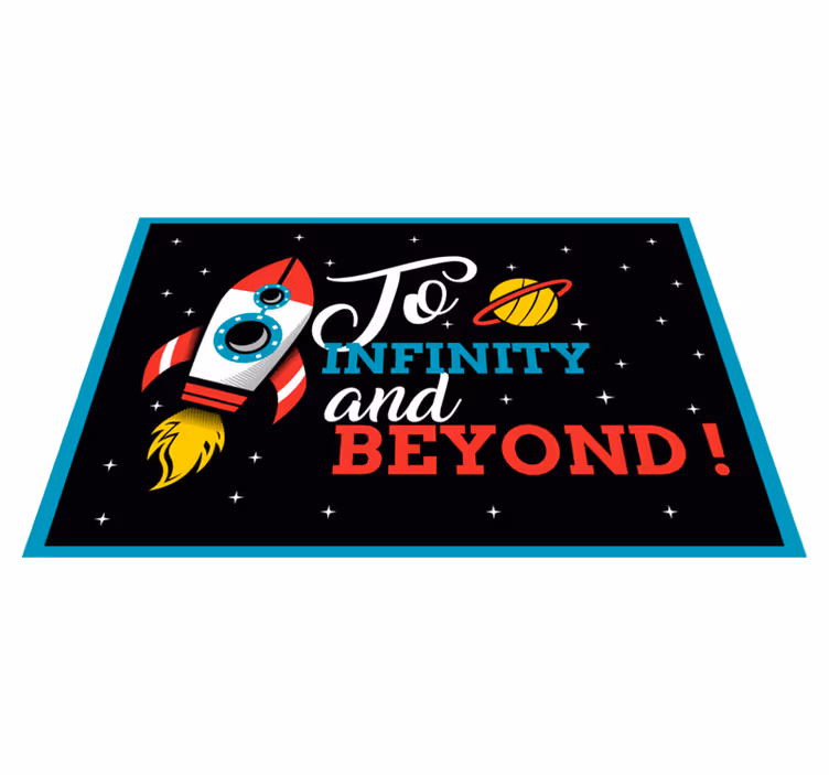 Podmetač citati raketa do beskraja - TenStickers
