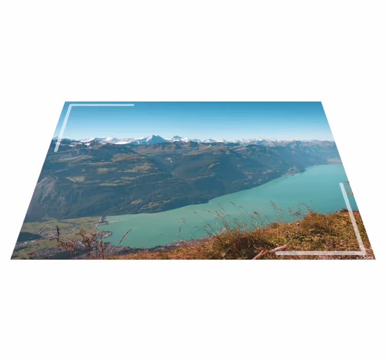 Podmetač izvornik snježne planine - TenStickers