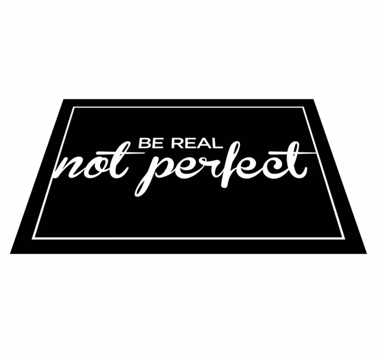 Podmetač citati slogan autentičnosti - TenStickers