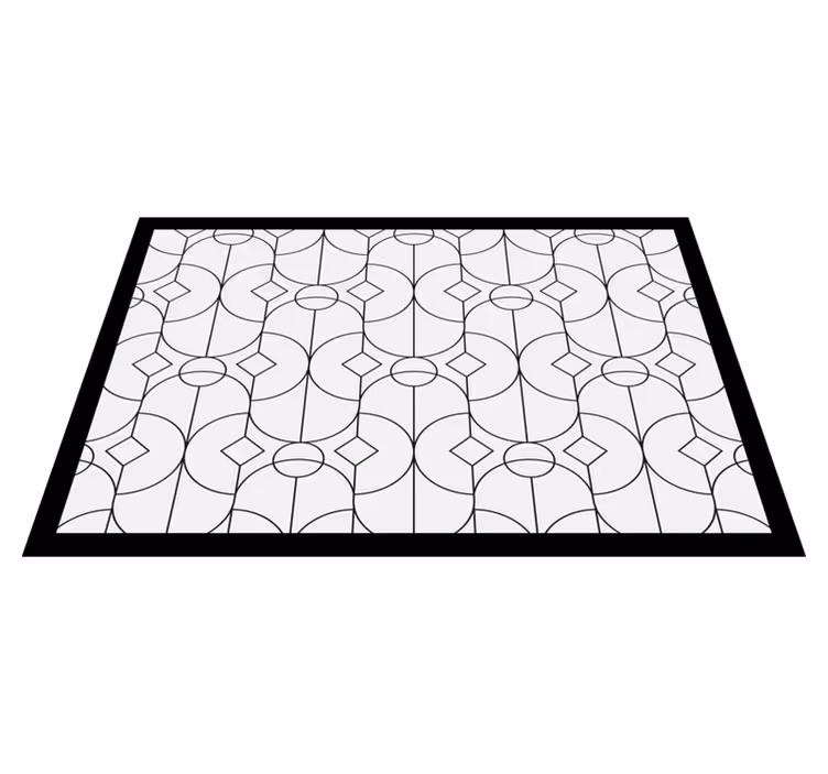 Podmetač moderan u geometrijskom uzorku - TenStickers