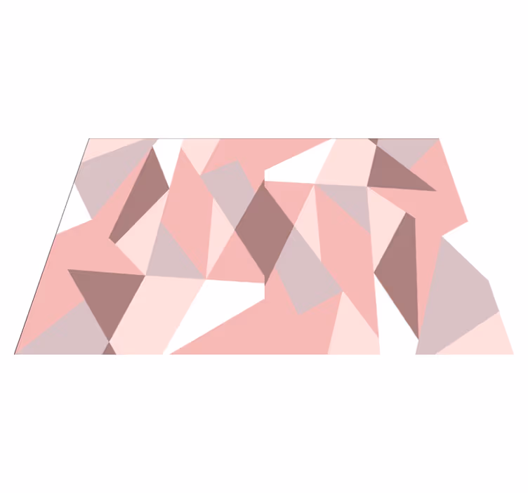 Podmetač moderan pozadina geometrijskih oblika - TenStickers