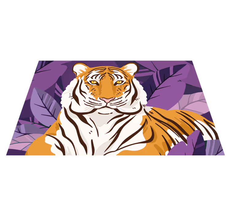 Podmetač djeca portret veličanstvenog tigra - TenStickers