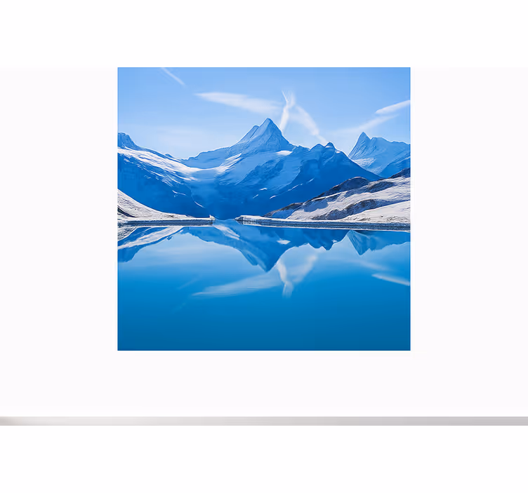 Foto tapete planinski razmišljanja na bachalpseeu - TenStickers
