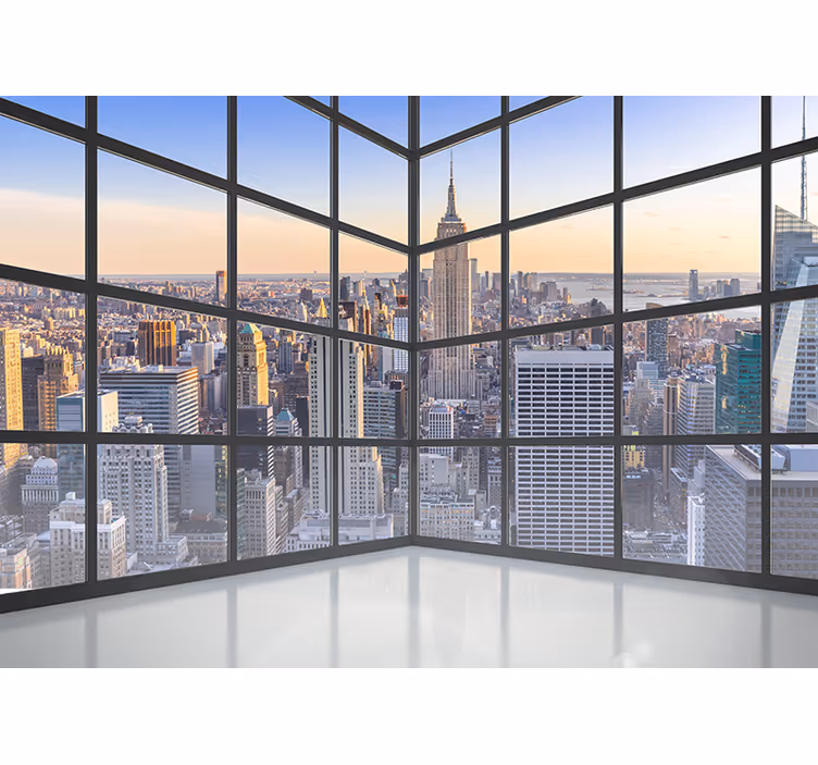 3d window new zidni zid york - TenStickers