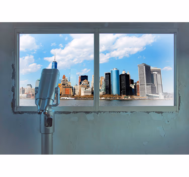 Zidni zid zidnog zidnika new york - TenStickers