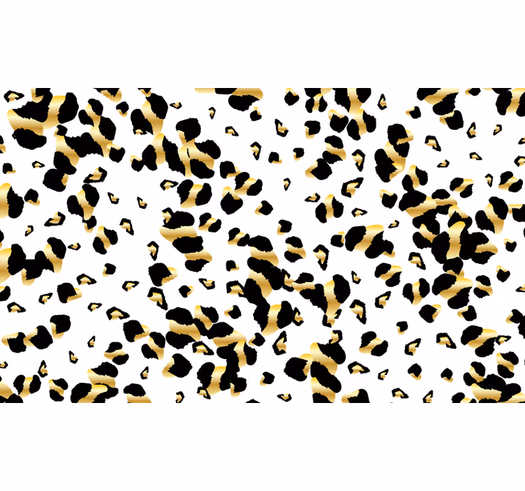 Foto tapete afričkog stila s uzorkom leoparda - TenStickers