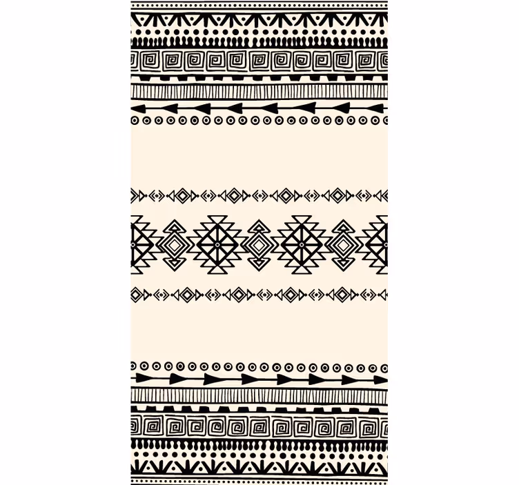 Foto tapete afričkog stila tribal put - TenStickers
